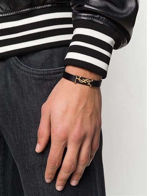 mens bracelet ysl|YSL men's ring.